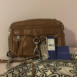Rebecca Minkoff Taupe Mini MAC